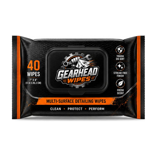 Gearhead Hand & Tool Wipes — 40 ct